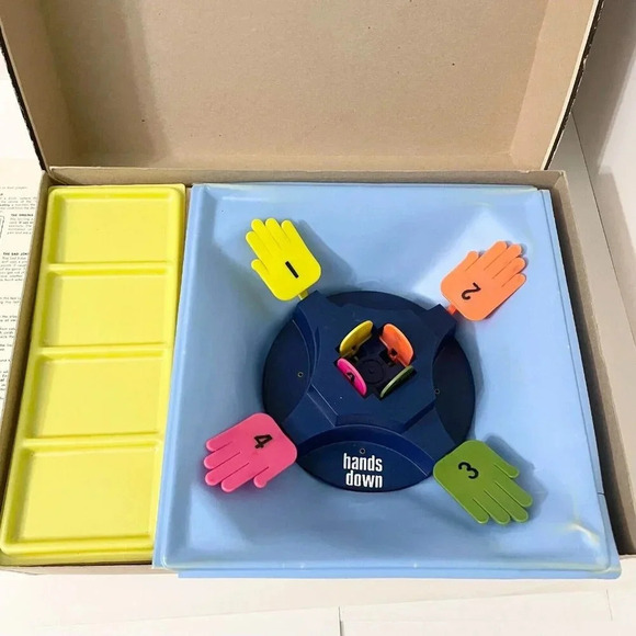 Vintage 1964 Hands Down Board Game Slam O Matic Ideal Complete Flaws - Picture 8 of 16